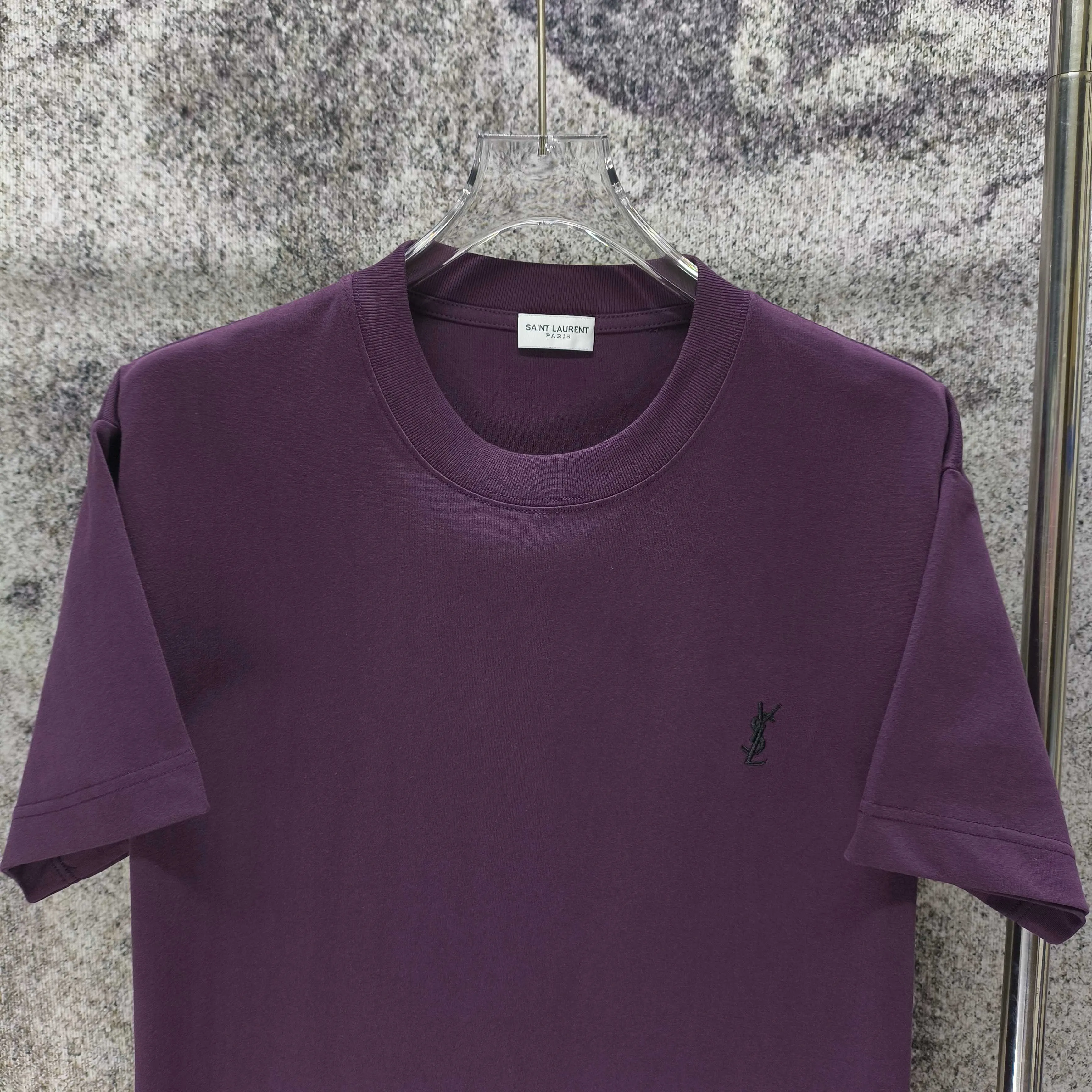 SYL* * 2026 New Arrival logo 300g t Same Style Size S M L XL XXL Black White Purple Light Gray